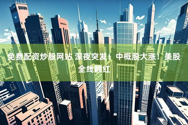免费配资炒股网站 深夜突发！中概股大涨！美股全线翻红